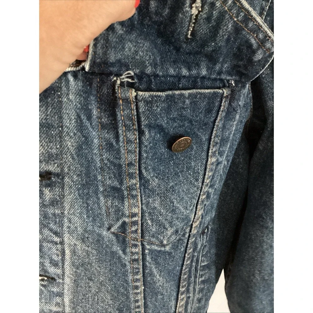 Vintage Levi's Trucker Denim Jacket 70505 0216 Size 46 Made In U.S.A